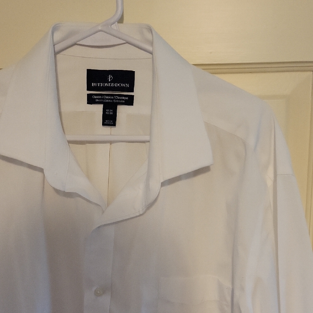 Men's White Dress Shirt